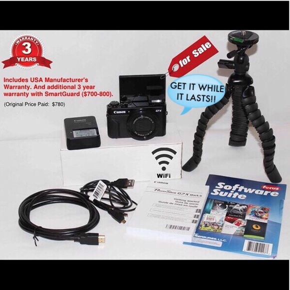 SOLD!!Canon PowerShot G7 X 20.2MP Digital Camera - Picture 1 of 8